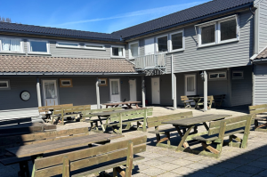 Bildet viser leiligheter hos Camp Åpta